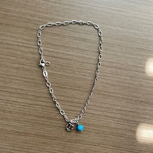 James Avery anklet with charms